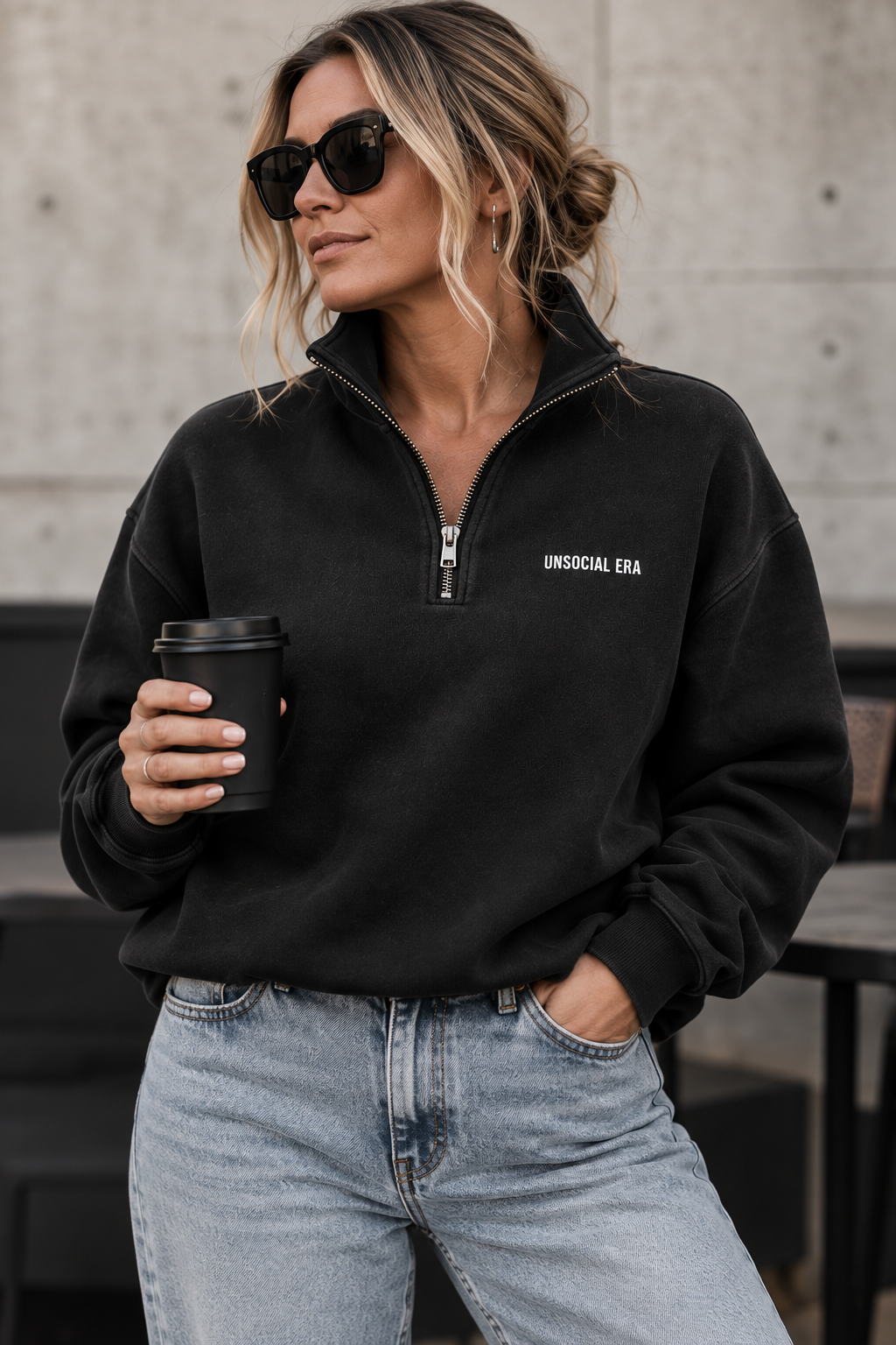 DO NOT DISTURB QTR ZIP CREW