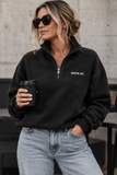DO NOT DISTURB QTR ZIP CREW