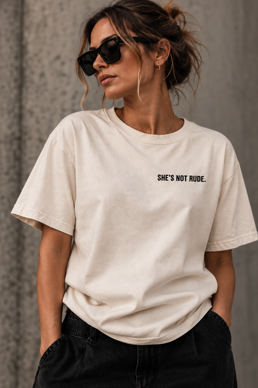 NOT RUDE TEE