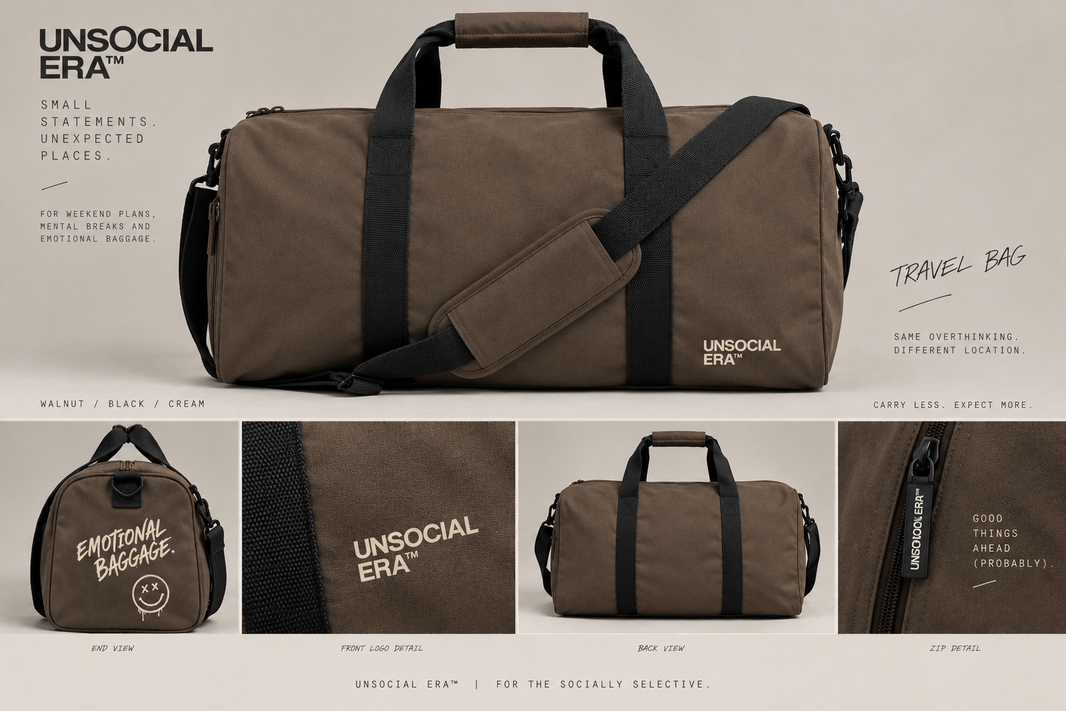 THE EMOTIONAL BAGGAGE BAG